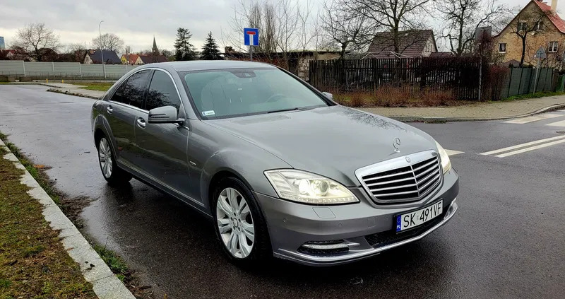 łódzkie Mercedes-Benz Klasa S cena 68000 przebieg: 265000, rok produkcji 2010 z Szczecin